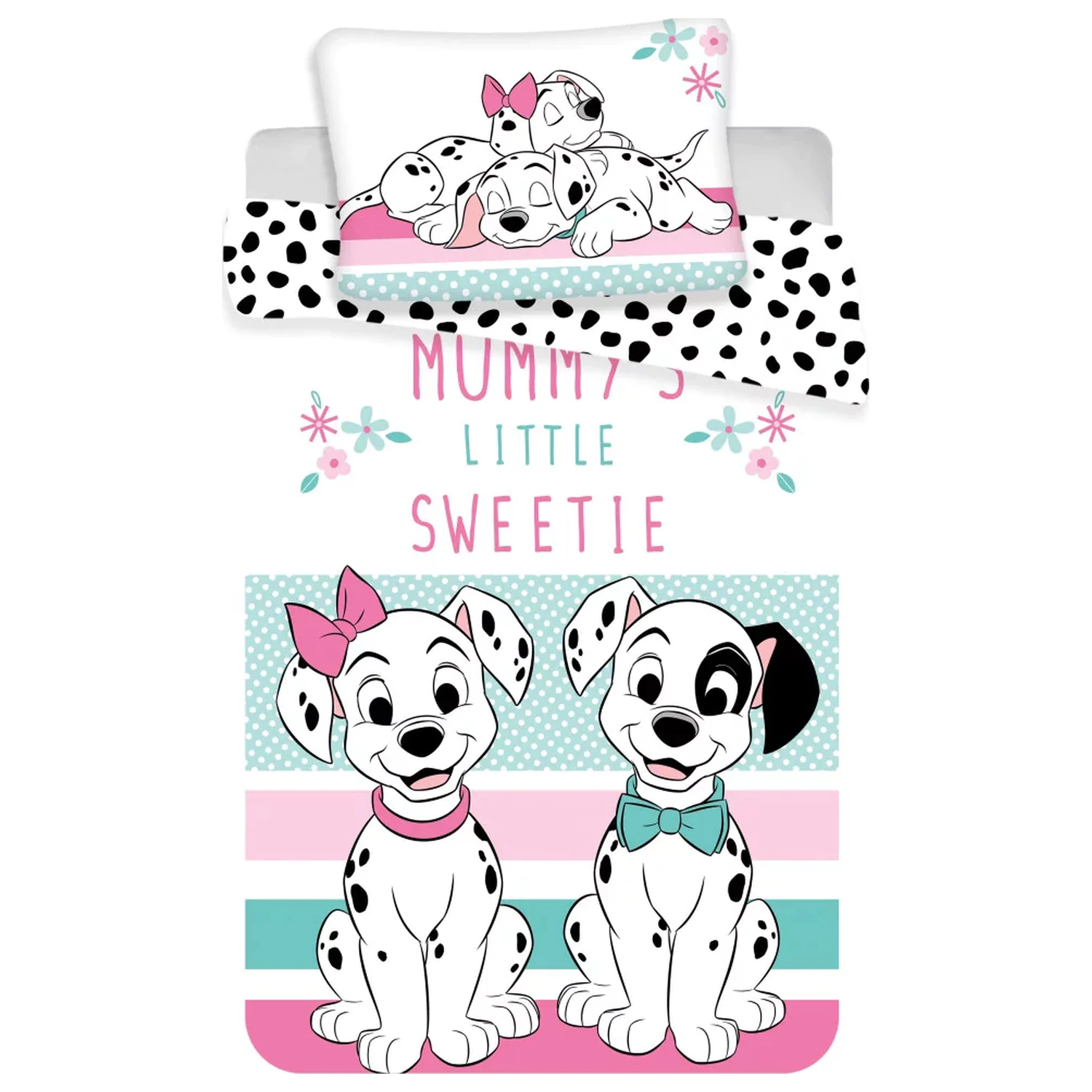 Disney 101 Dalmatians Sweetie kids Bettwäsche-Set Produktfoto
