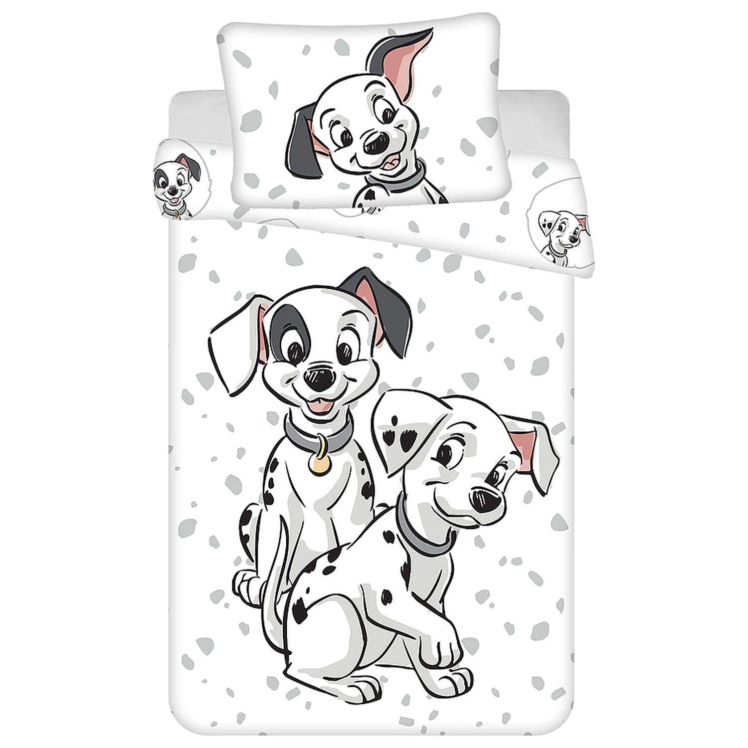 Disney 101 Dalmatians White Kleinkind und Vorschule Bettbezug Produktfoto