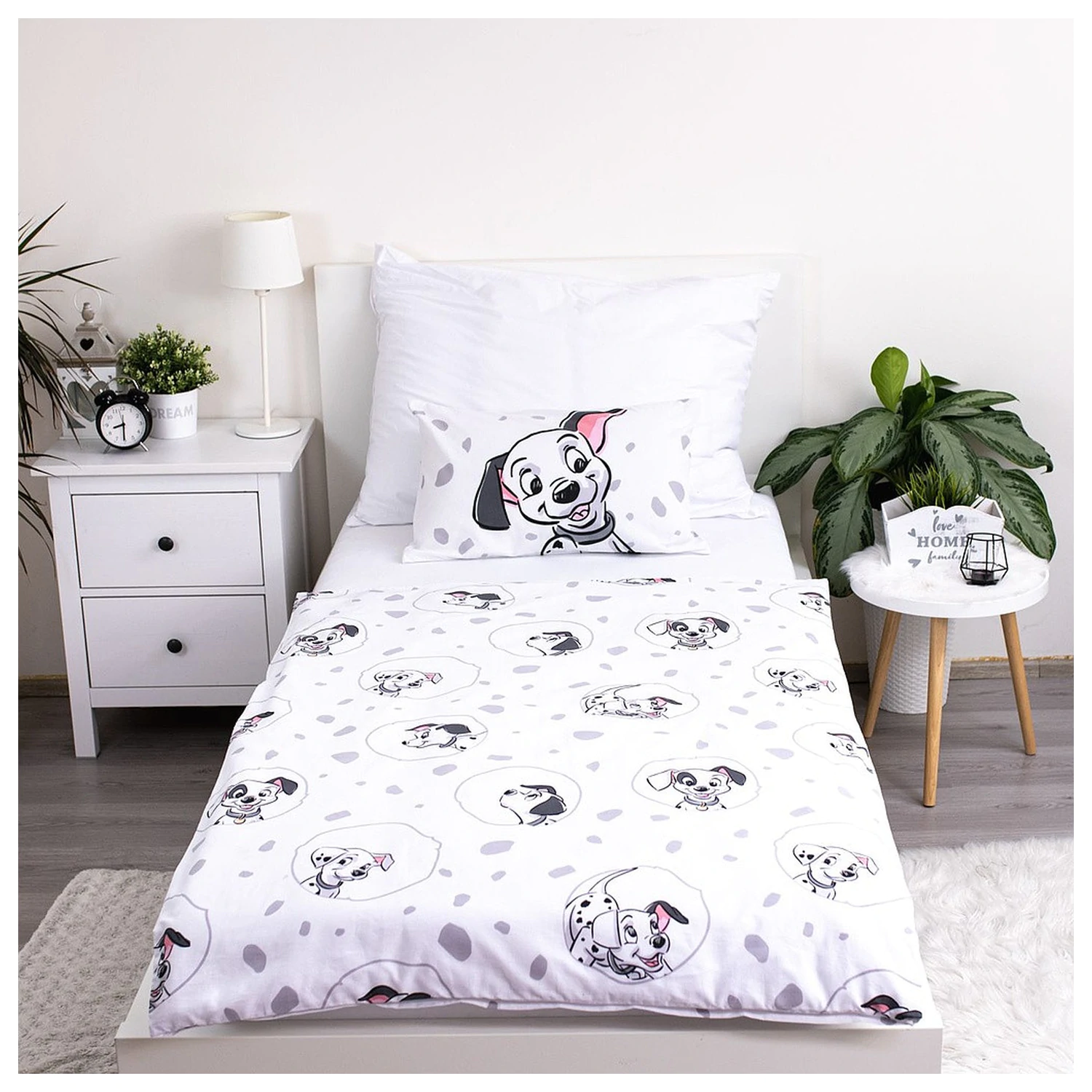 Disney 101 Dalmatians White Kleinkind und Vorschule Bettbezug Produktfoto