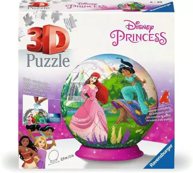 Disney 3D Puzzle Prinzessinnen Puzzle Ball (73 Teile) termékfotó
