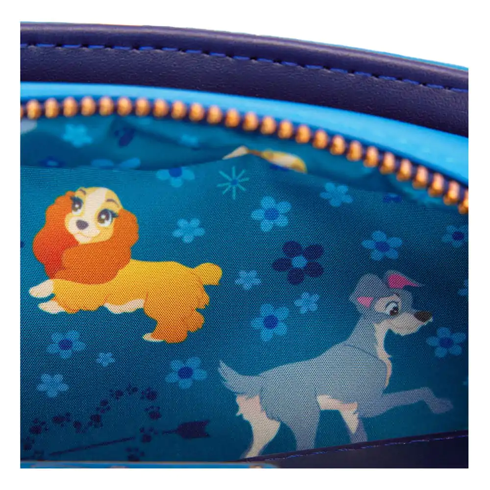 Disney by Loungefly Umhängetasche 70th Anniversary Lady and the Tramp Produktfoto