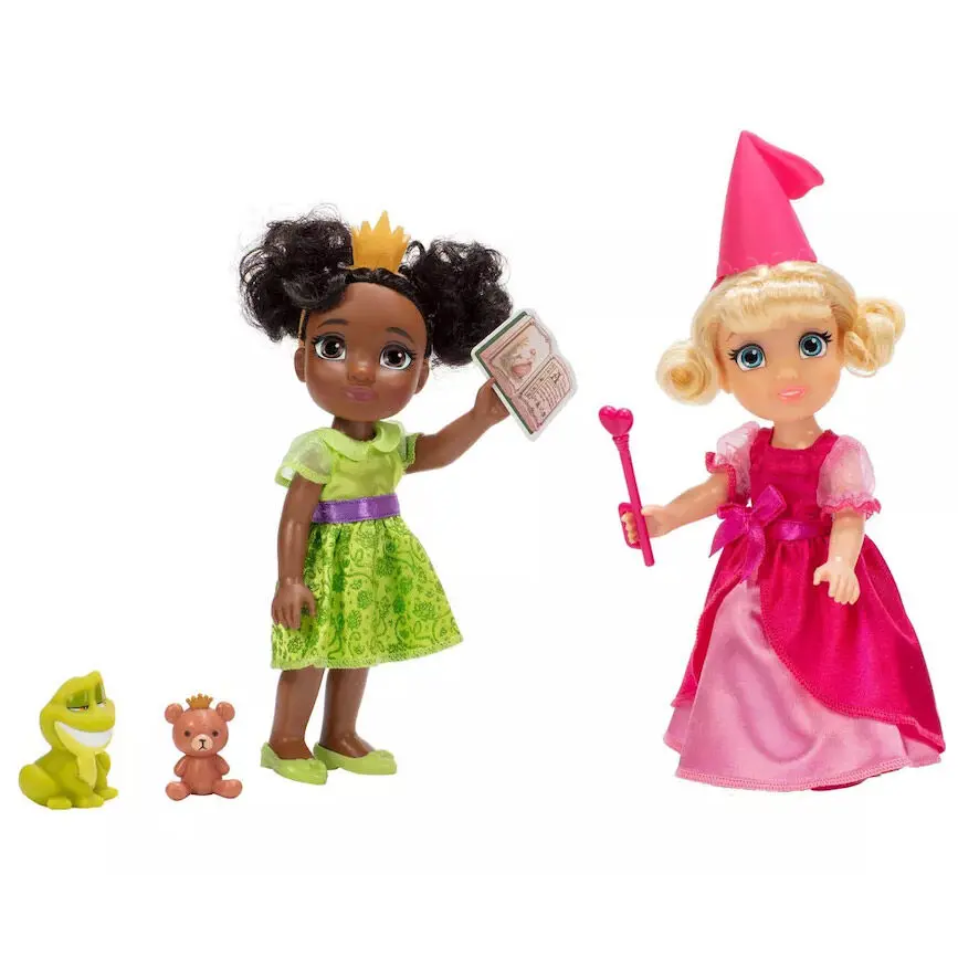 Disney The Princess and the Frog Tiana &amp; Charlotte set 15cm Produktfoto