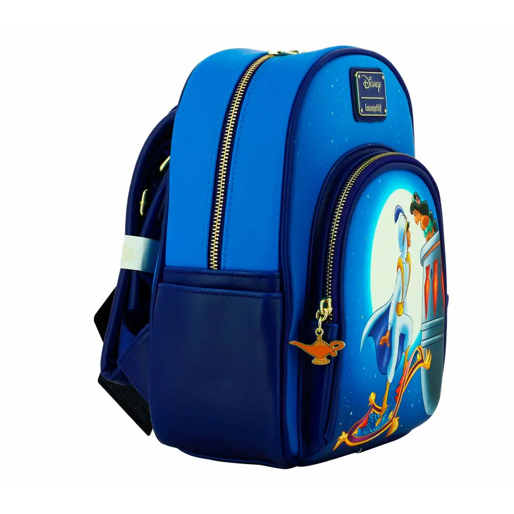 Loungefly Disney Aladdin Jasmine &amp; Aladdin Rucksack 26cm Produktfoto