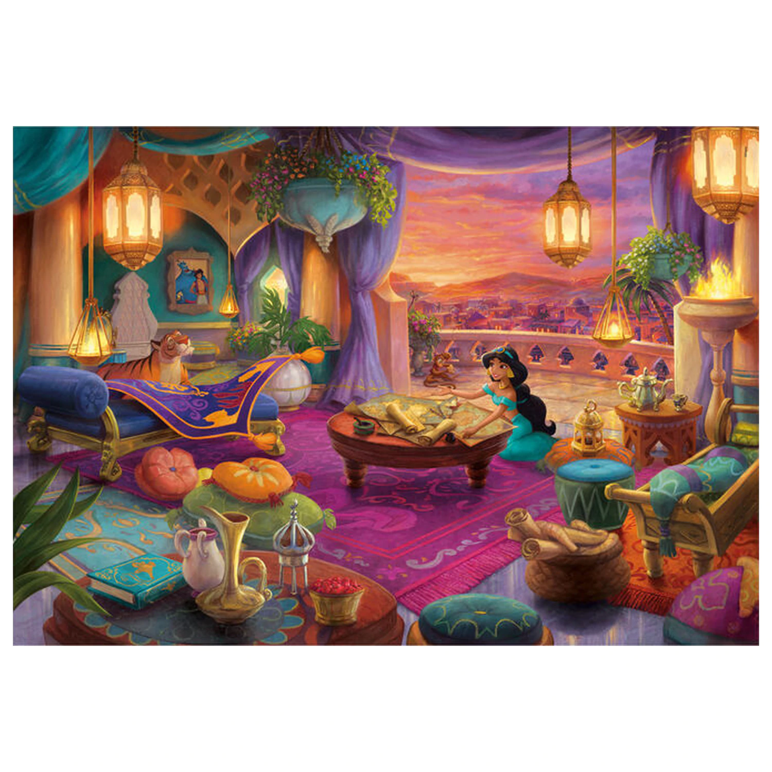 Disney Aladdin Jasmine Puzzle 500 Teile Produktfoto