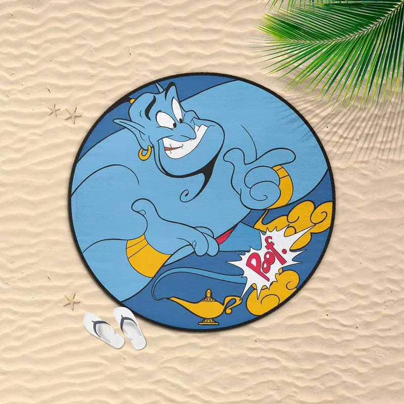 Disney Aladdin runden Mikrofaser Strandtuch 130cm Produktfoto