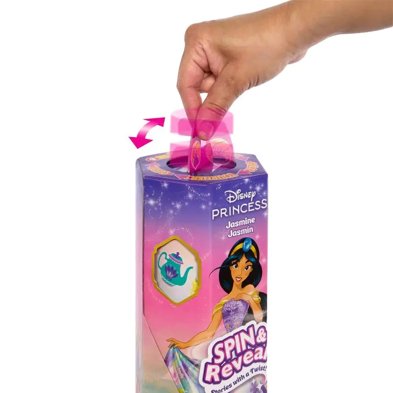 Disney Aladdin Spin Reveal Jasmine Puppe Produktfoto