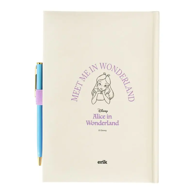 Disney Alice in Wonderland A5 Notizbuch und Stift termékfotó