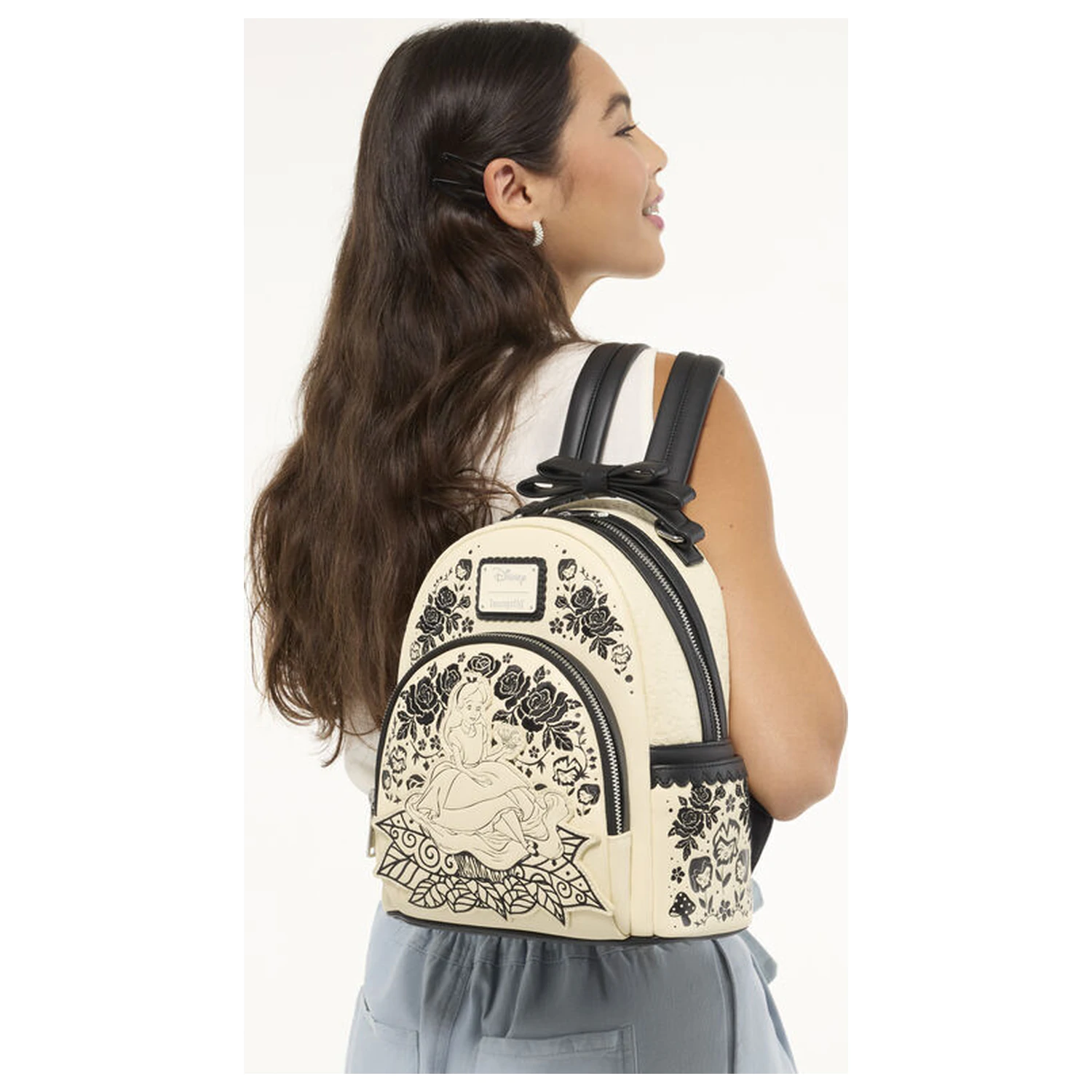 Disney Alice in Wonderland Floral Rucksack 26cm Produktfoto