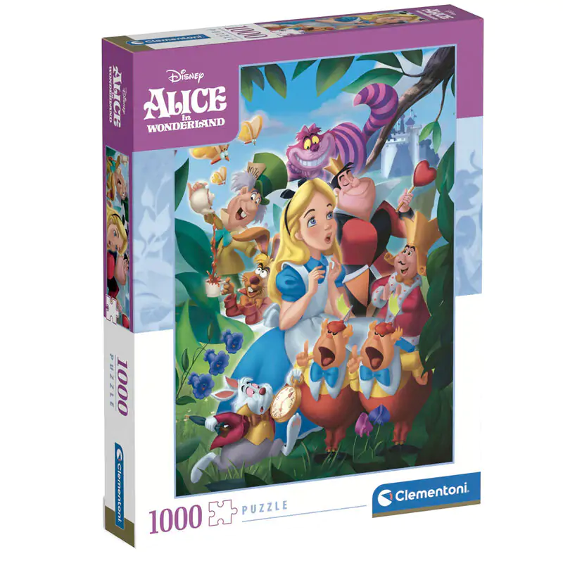 Disney Alice in Wonderland Puzzle 1000St termékfotó