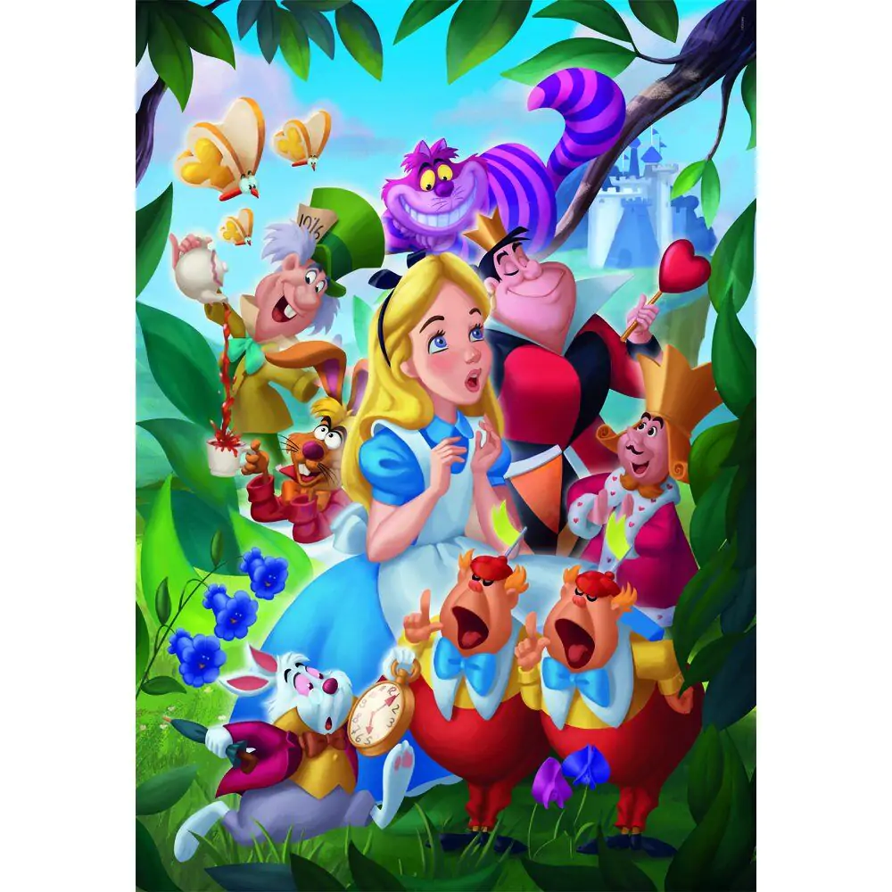 Disney Alice in Wonderland Puzzle 1000St Produktfoto