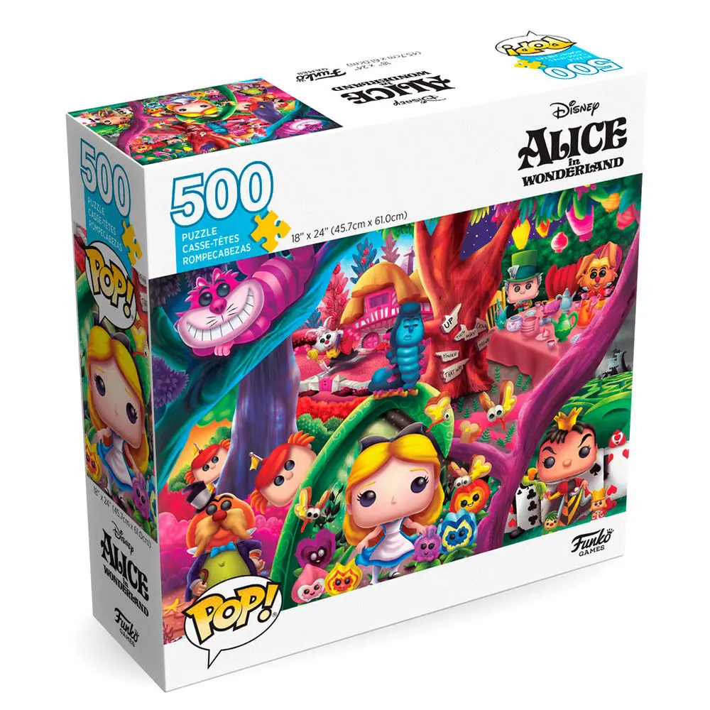 Disney Alice in Wonderland puzzle 500St Produktfoto