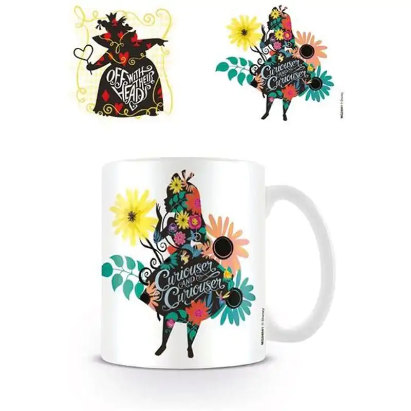 Disney Tasse Alice in Wonderland Curiouser termékfotó