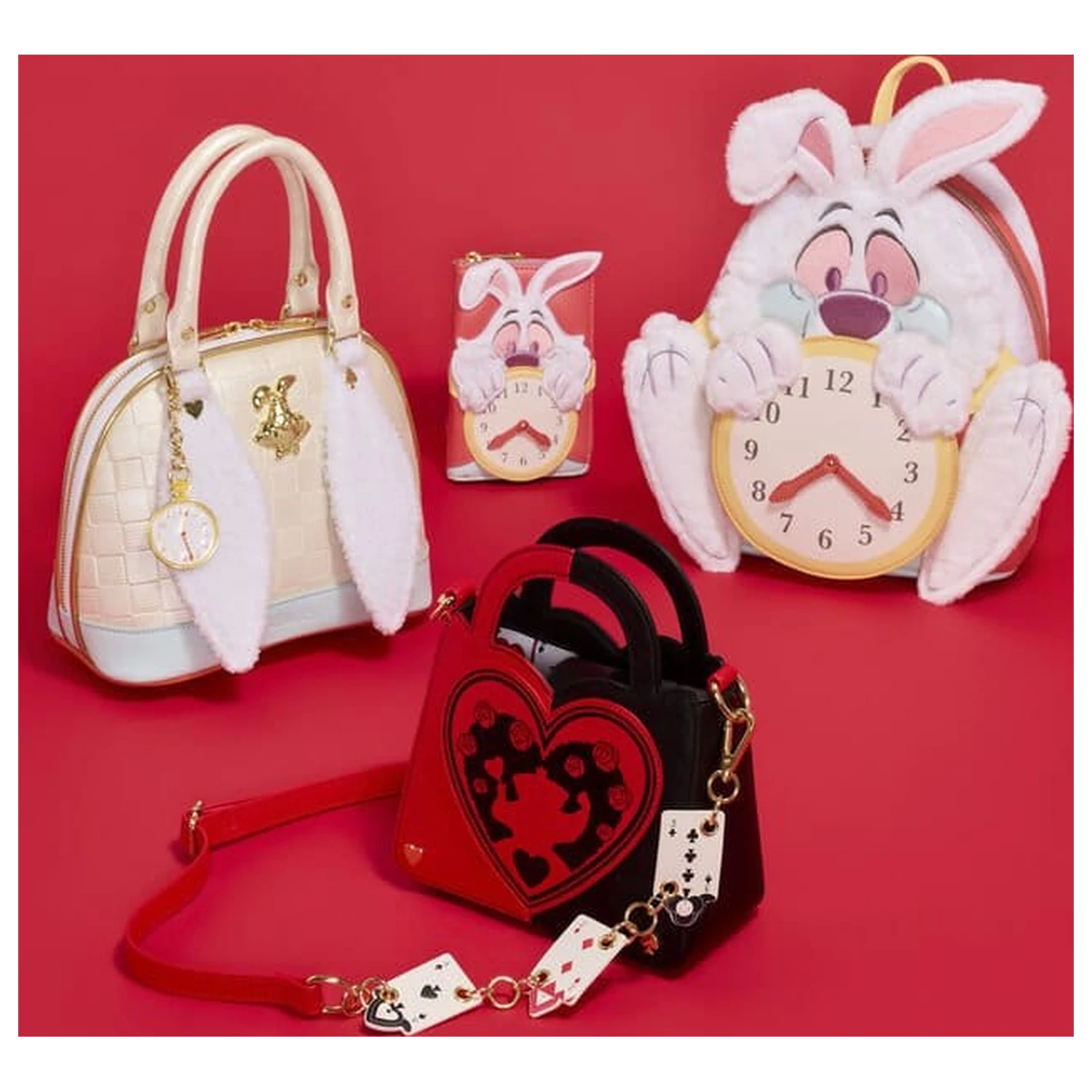 Disney by Loungefly Handtasche Alice im Wunderland White Rabbit Produktfoto