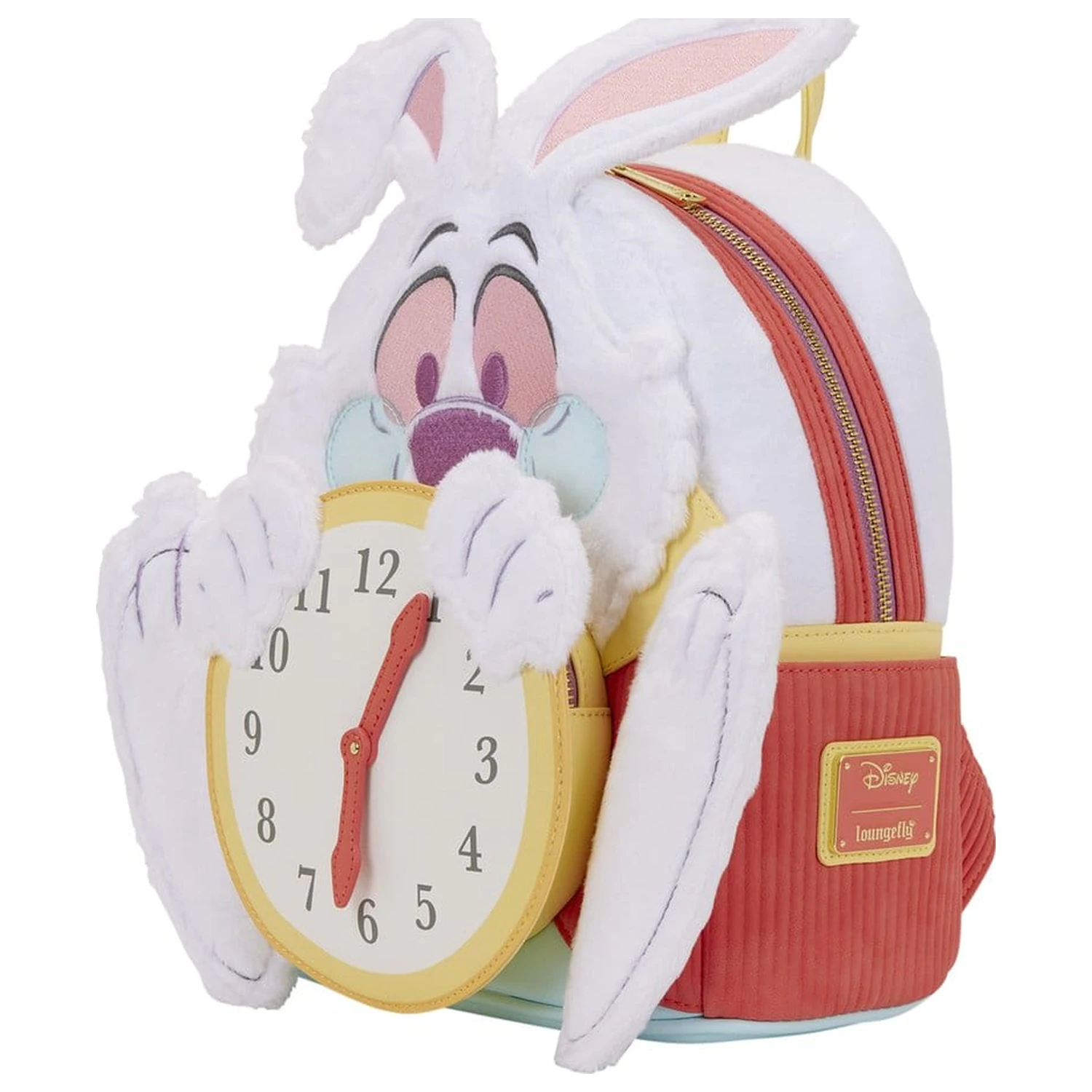 Disney by Loungefly Mini Rucksack Alice in Wonderland White Rabbit Produktfoto