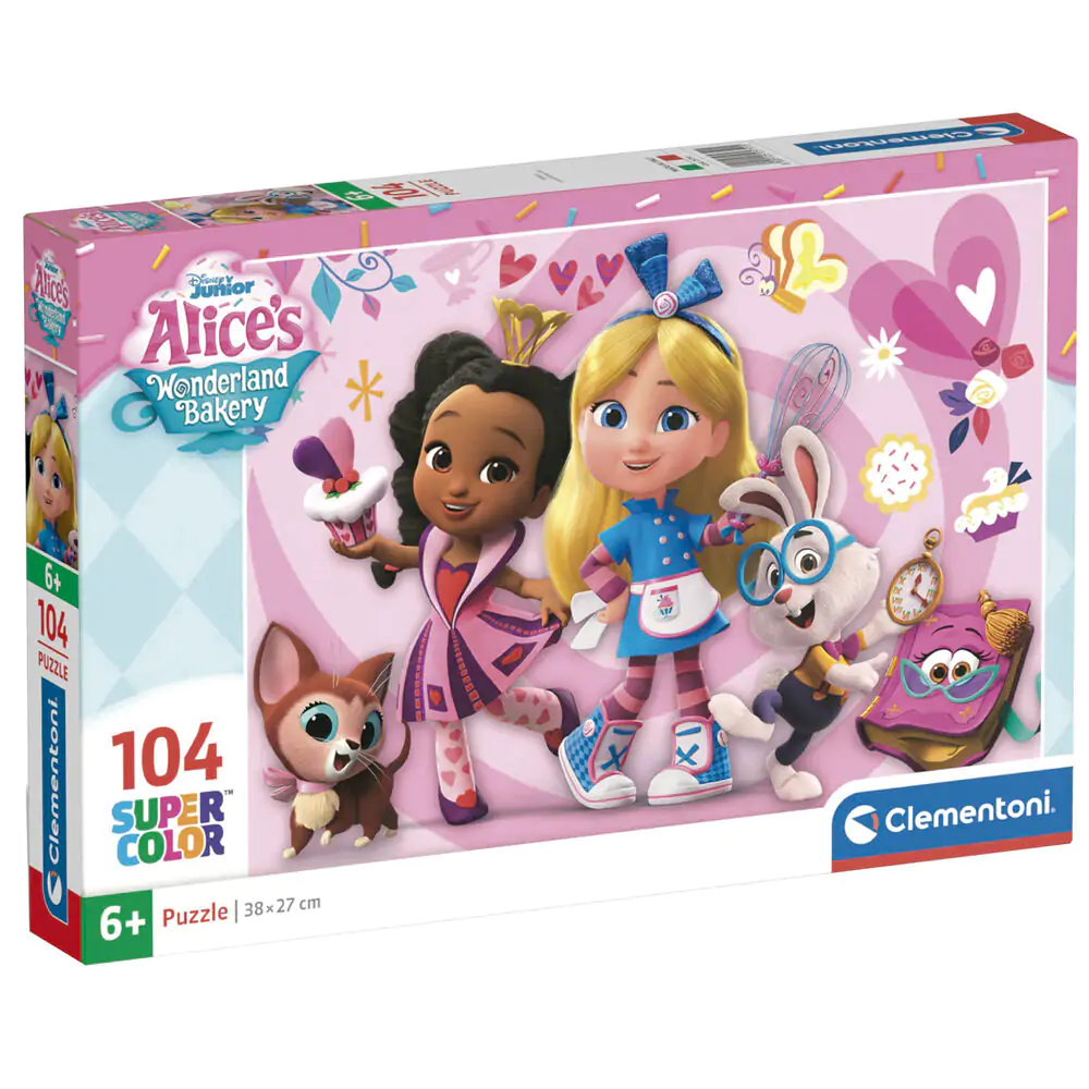 Disney Alice Wonderland Bakery Puzzle 104St termékfotó