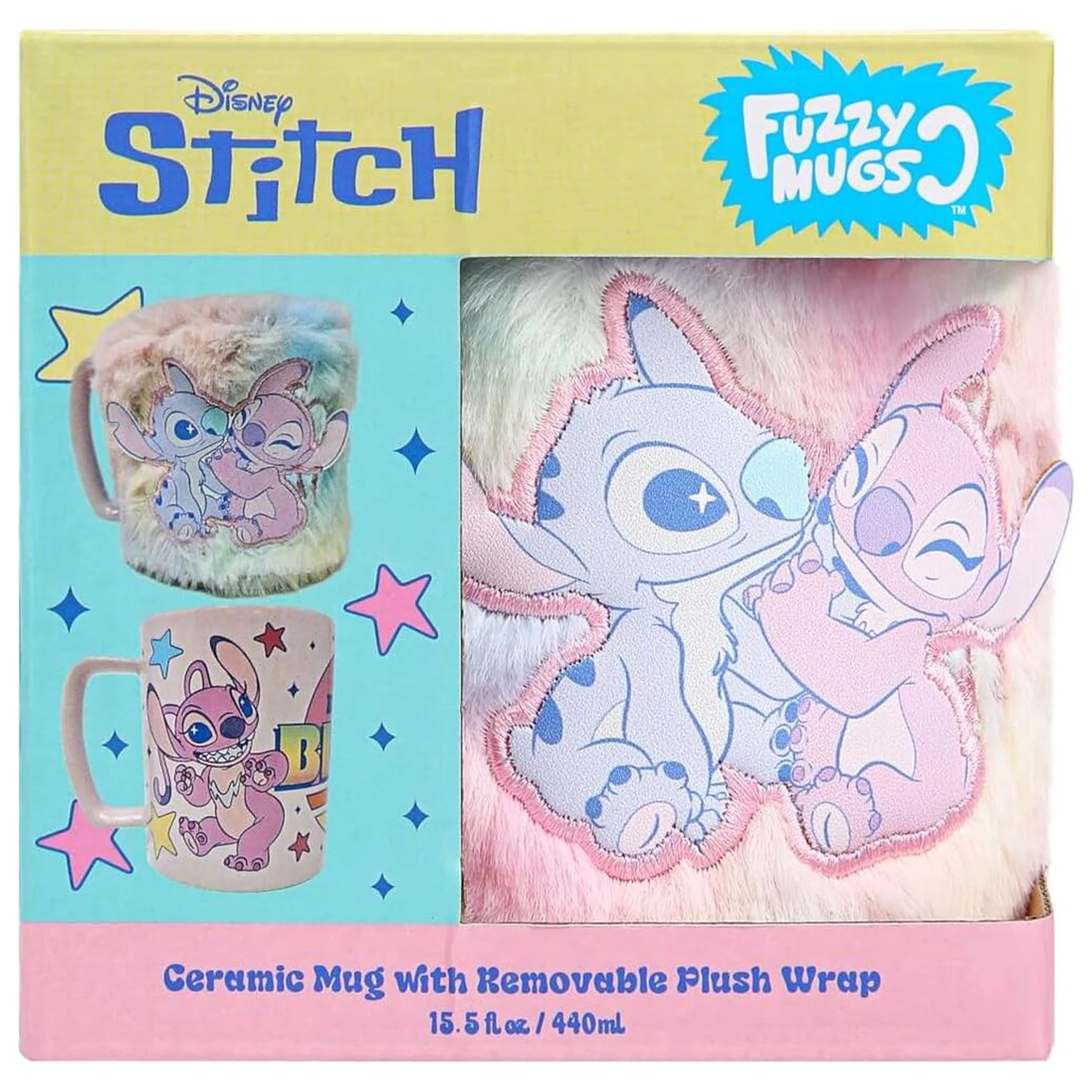 Disney Angel & Stitch Fuzzy Tasse 440 ml Produktfoto