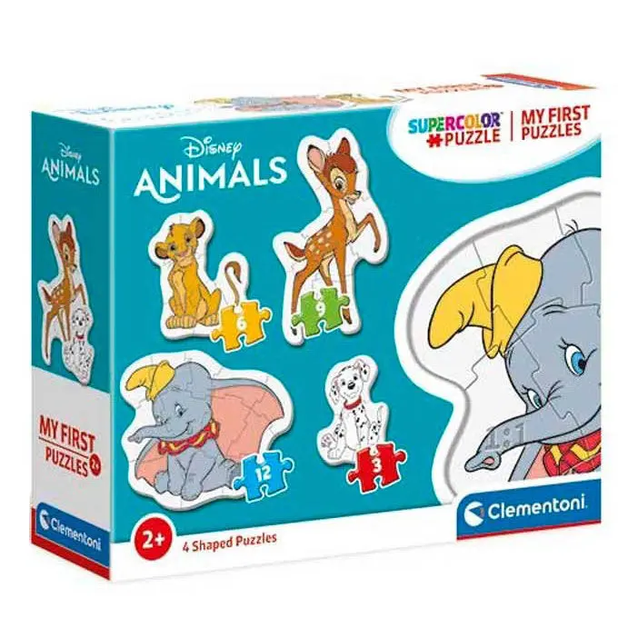 Disney Animal Friends Mein erstes Puzzle 3-6-9-12-teilig Produktfoto