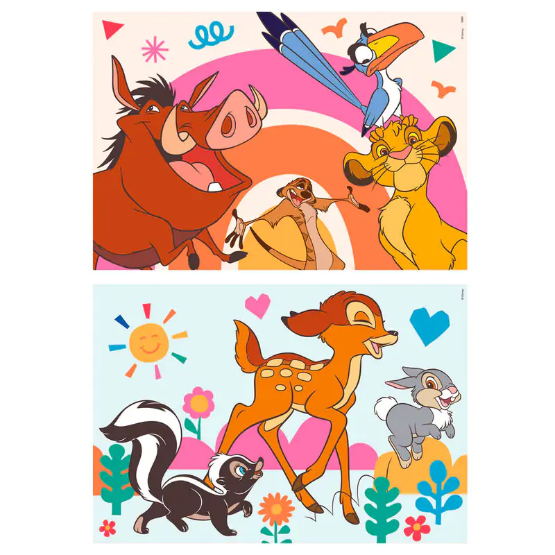 Disney Animals Holzpuzzle  2x16St Produktfoto