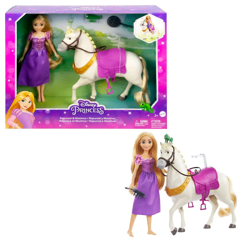 Disney Rapunzel - Maximus &amp; Rapunzel Puppe Produktfoto