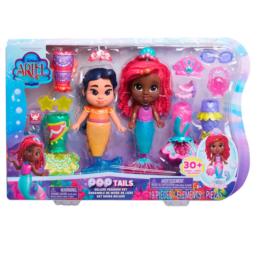 Disney Ariel - Ariel und Lucia Puppe 19cm Produktfoto