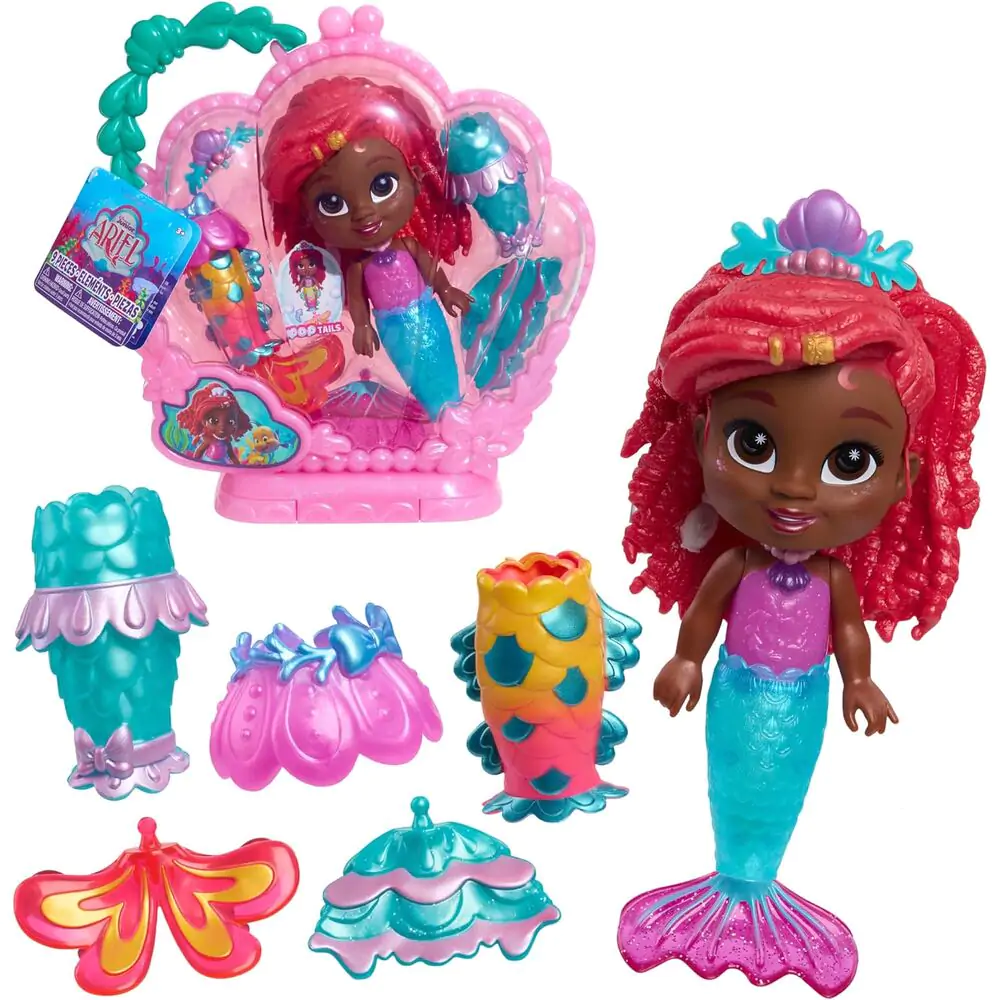 Disney Ariel Puppe und Zubehör 19cm Produktfoto