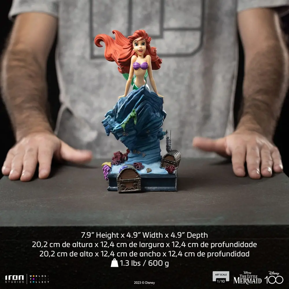 Disney Art Scale Statue 1/10 Little Mermaid 20 cm Produktfoto