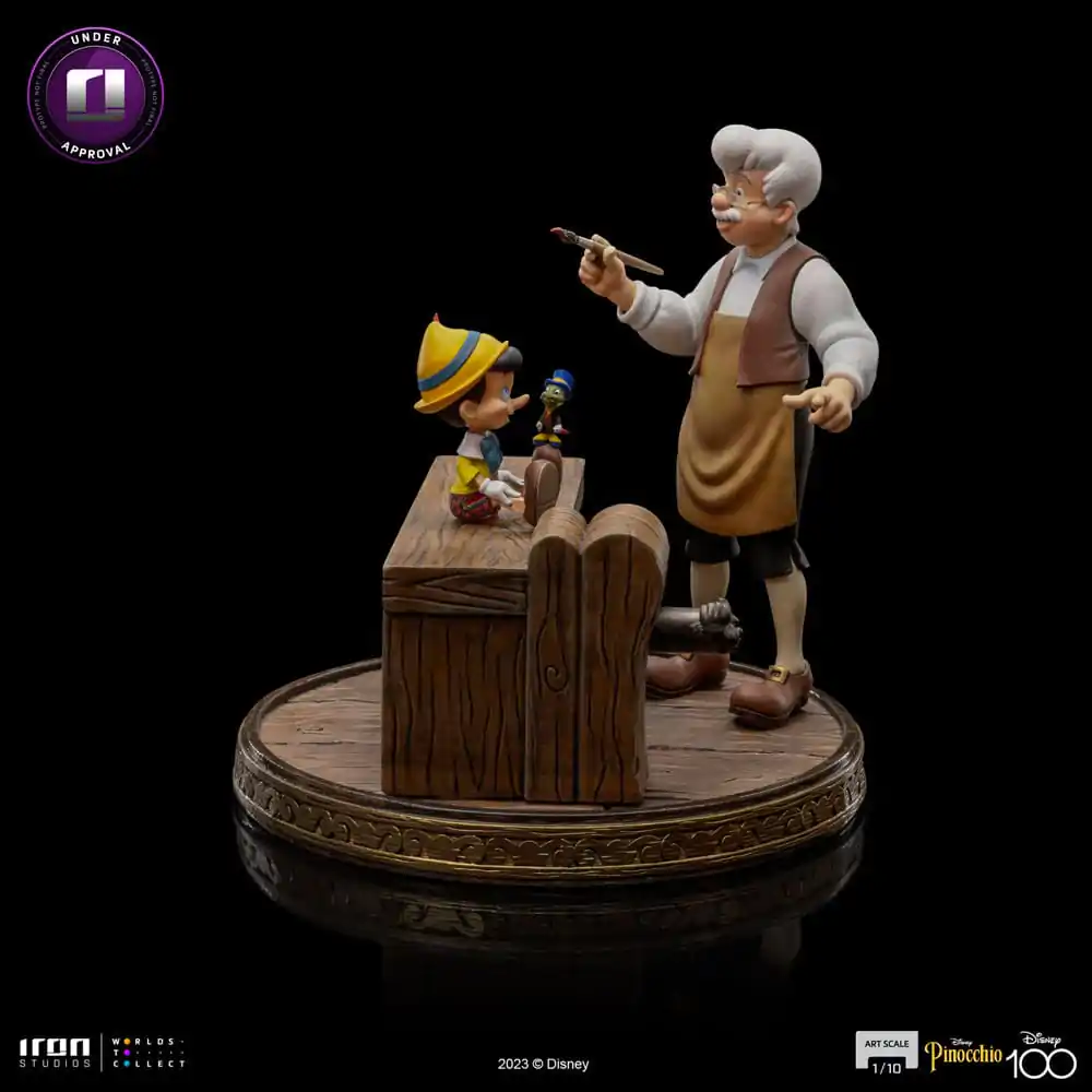 Disney Art Scale Statue 1/10 Pinocchio 16 cm Produktfoto