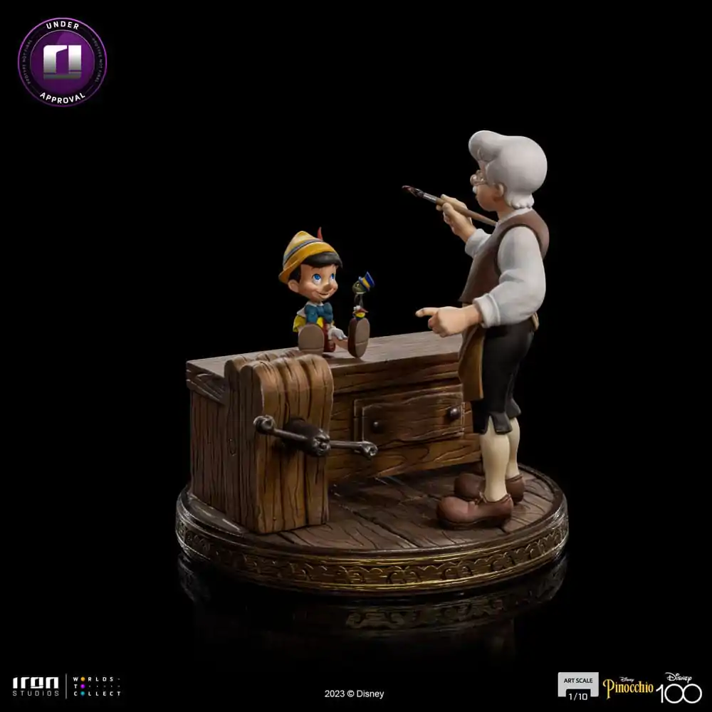Disney Art Scale Statue 1/10 Pinocchio 16 cm Produktfoto