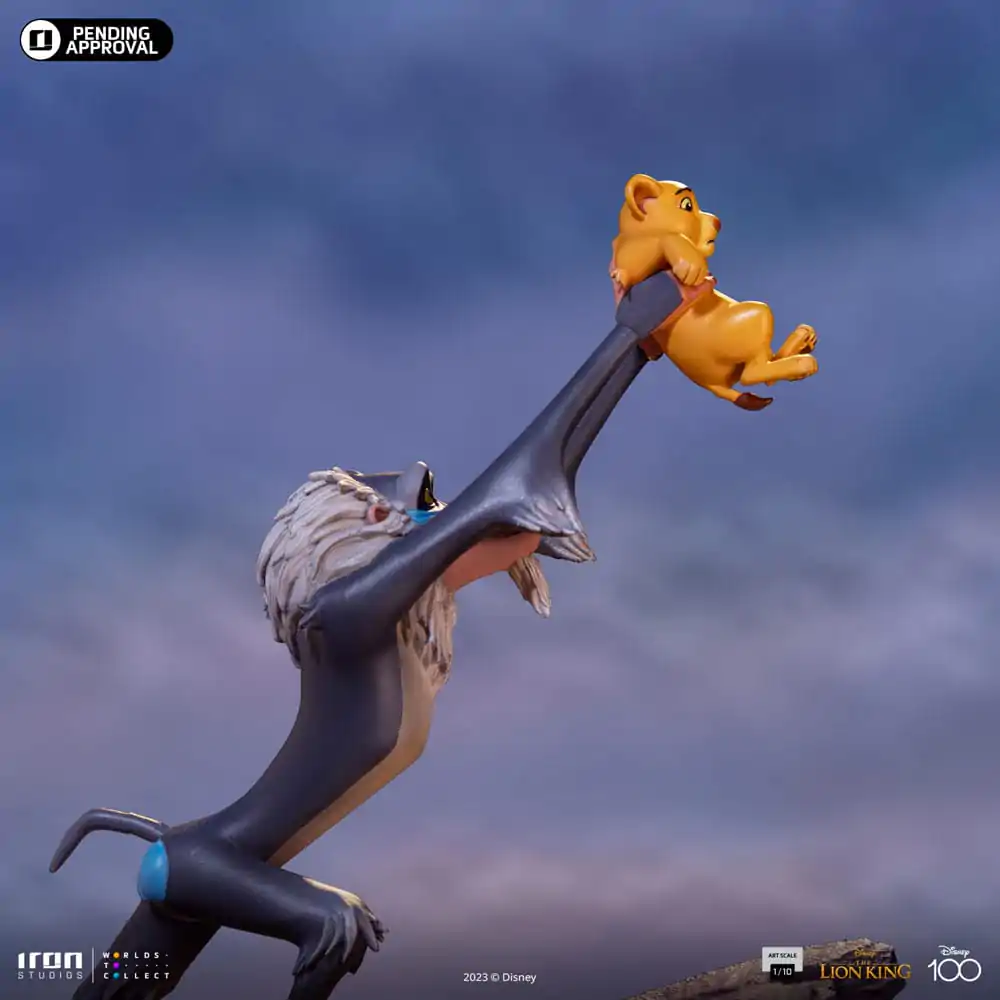 Disney Art Scale Statue 1/10 Der König der Löwen 20 cm Produktfoto