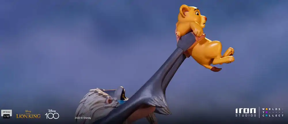 Disney Art Scale Statue 1/10 Der König der Löwen 20 cm Produktfoto