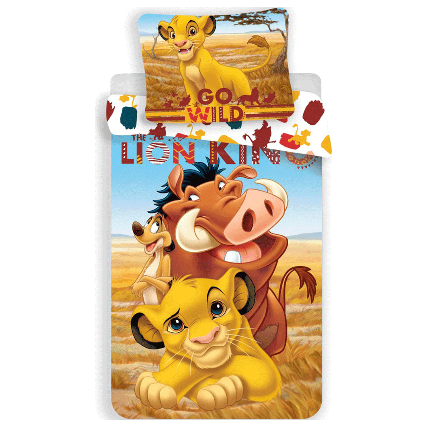 Disney The Lion King Pride Lands Trio Bettbezug Produktfoto