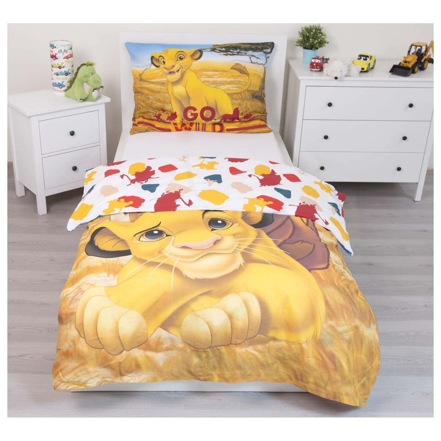 Disney The Lion King Pride Lands Trio Bettbezug Produktfoto