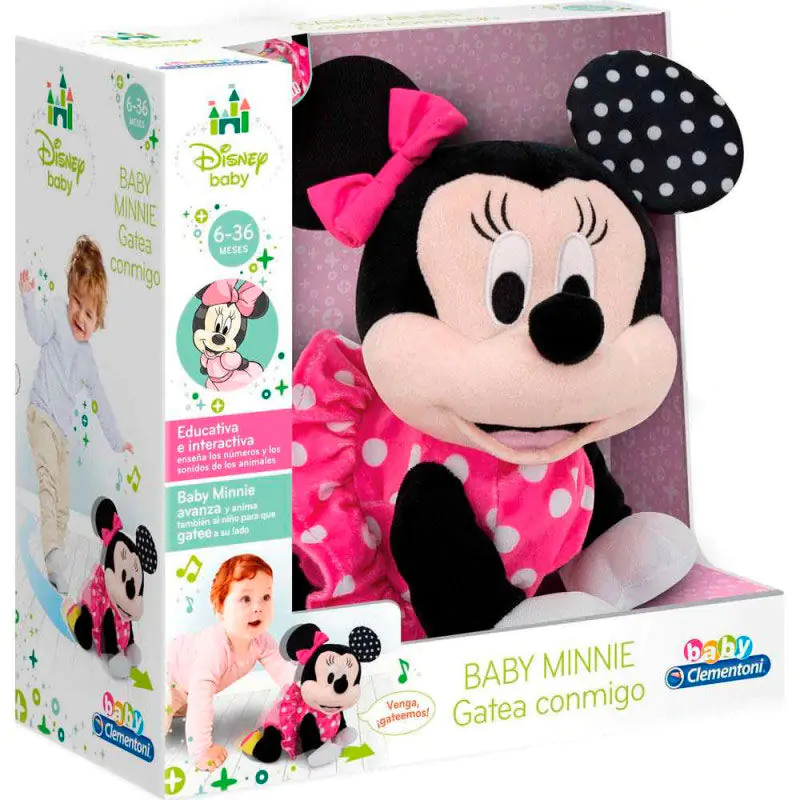 Disney Baby Minnie Krabbelt Plüschfigur termékfotó