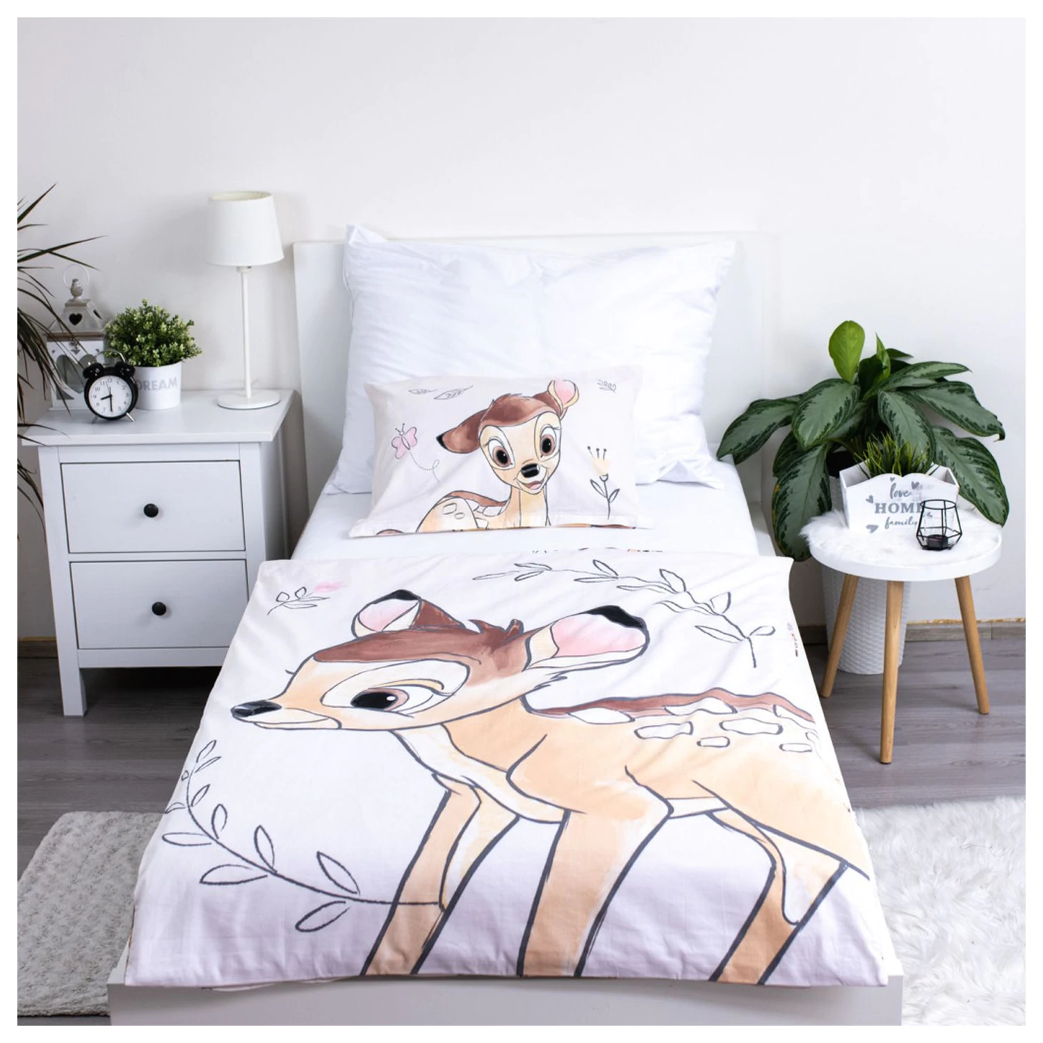 Disney Bambi Beige Kinder, Vorschulkinder Bettdeckenbezug Produktfoto