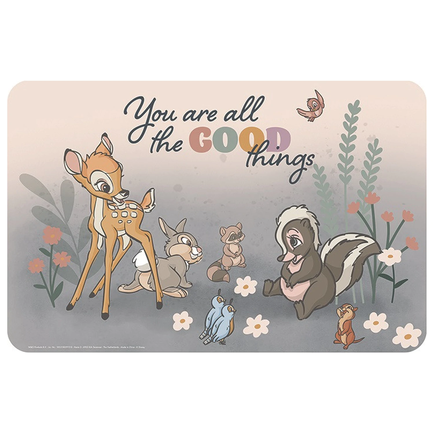 Disney Bambi Good Things Platzdeckchen 43x28 cm Produktfoto