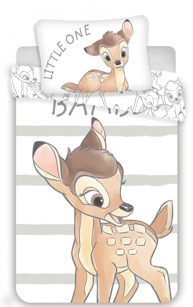 Disney Bambi Kinder Bettbezug 100×135 cm, 40×60 cm Produktfoto