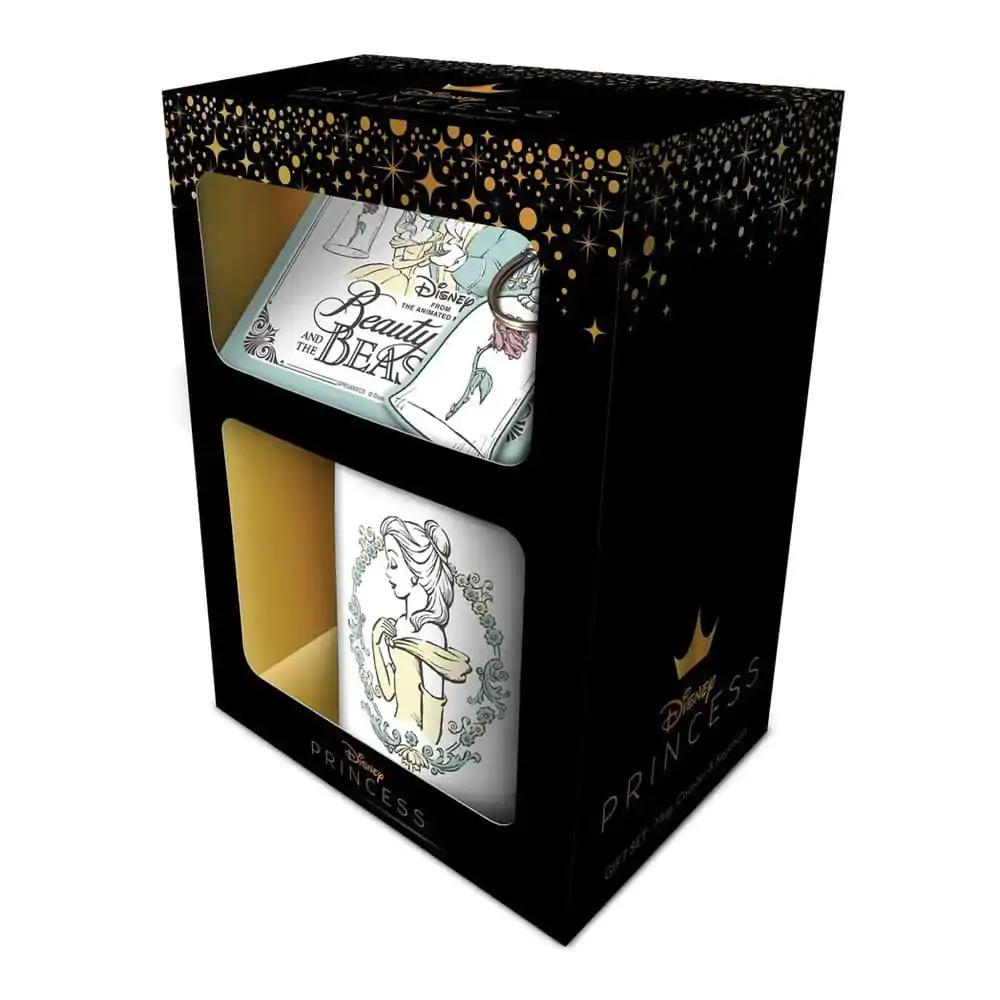 Disney Tasse, Untersetzer und Schlüsselanhänger Die Schöne und das Biest Enchanted Produktfoto