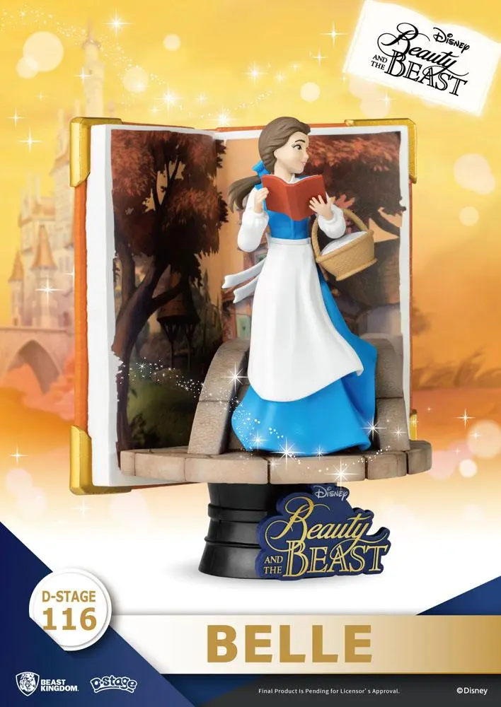 Disney Book Series D-Stage PVC Diorama Belle 13 cm Produktfoto