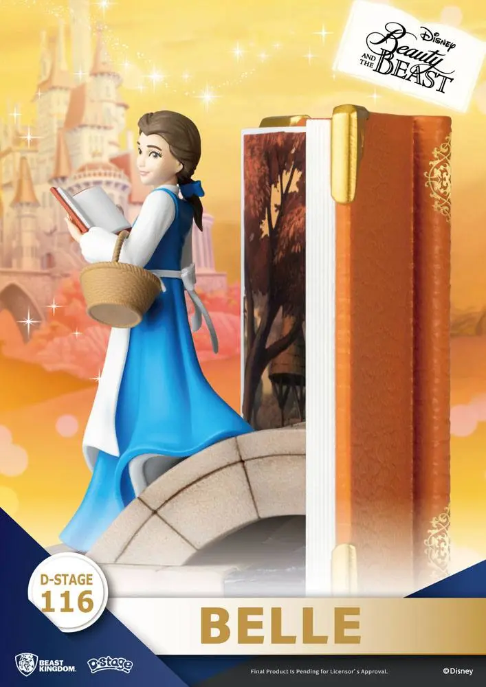 Disney Book Series D-Stage PVC Diorama Belle 13 cm Produktfoto