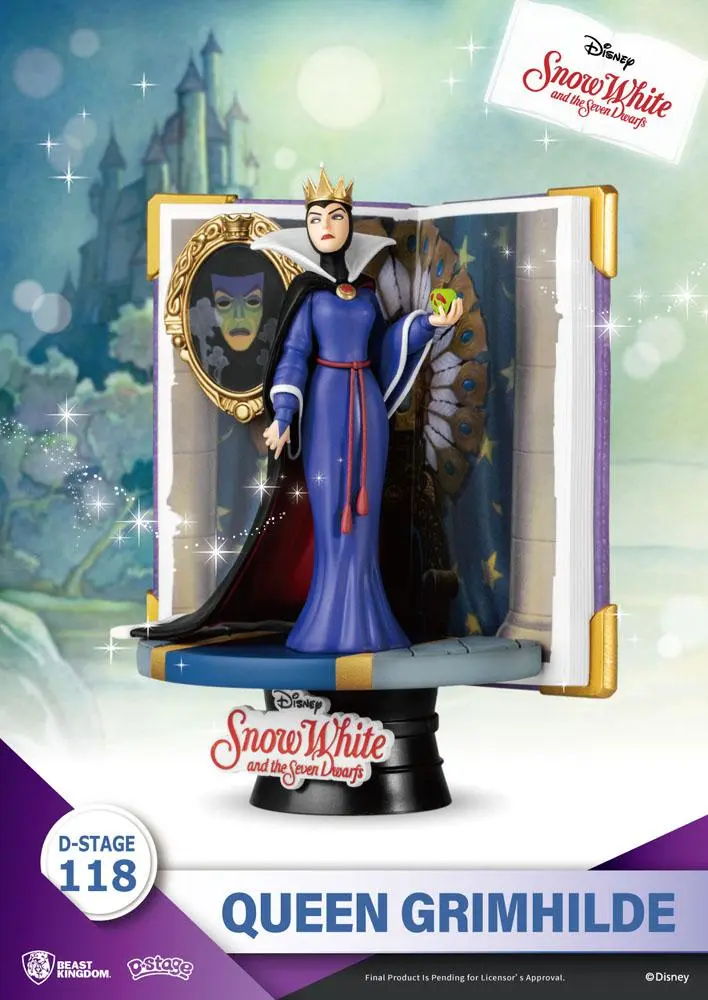 Disney Book Series D-Stage PVC Diorama Grimhilde 13 cm Produktfoto