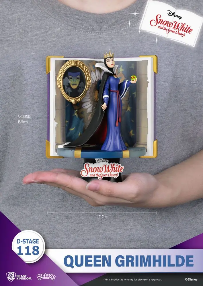 Disney Book Series D-Stage PVC Diorama Grimhilde 13 cm Produktfoto