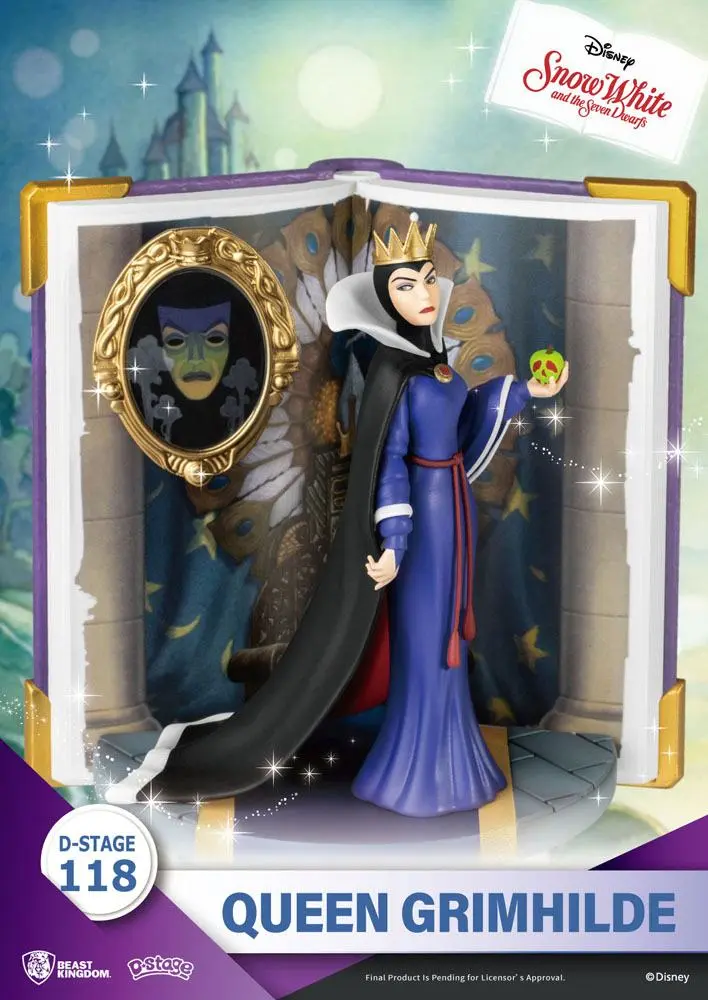 Disney Book Series D-Stage PVC Diorama Grimhilde 13 cm Produktfoto