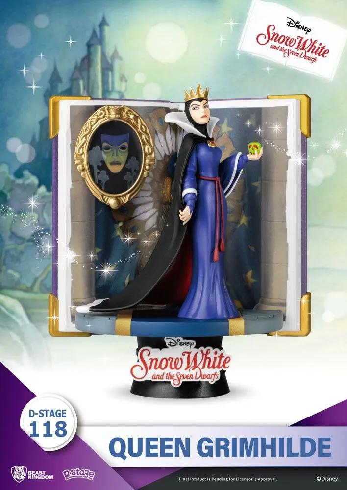 Disney Book Series D-Stage PVC Diorama Grimhilde 13 cm Produktfoto