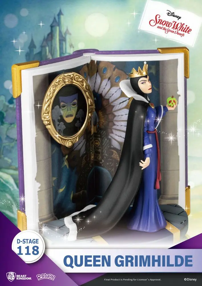 Disney Book Series D-Stage PVC Diorama Grimhilde 13 cm Produktfoto