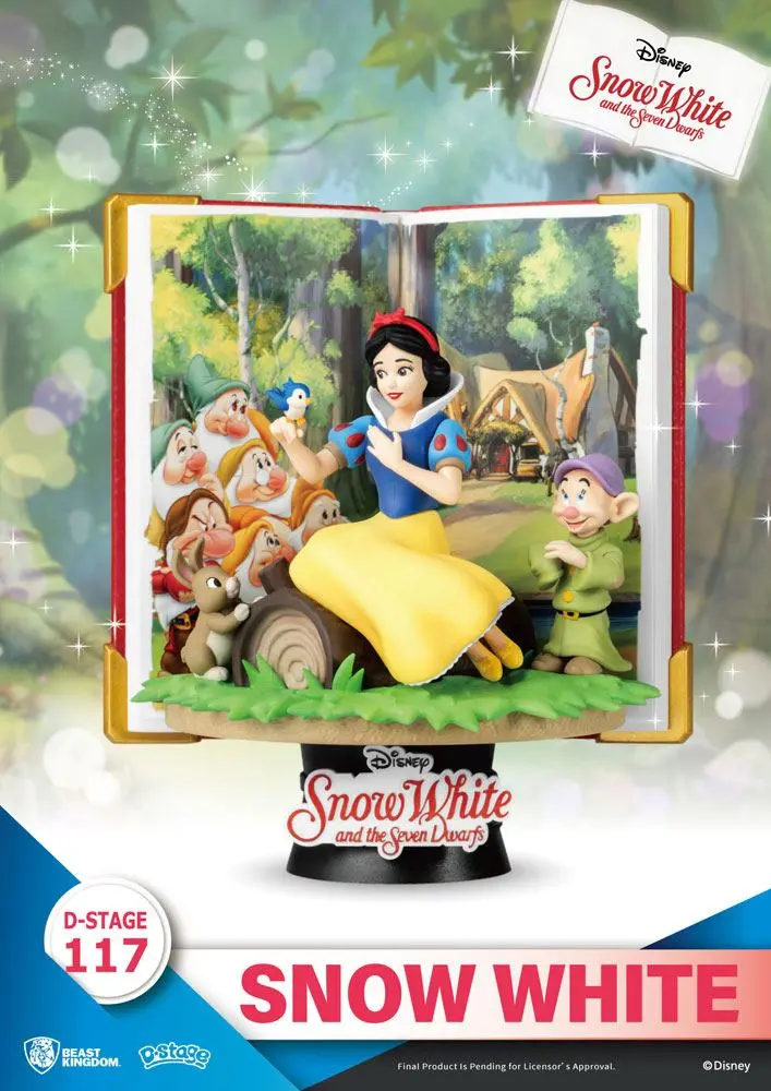 Disney Book Series D-Stage PVC Diorama Snow White 13 cm Produktfoto