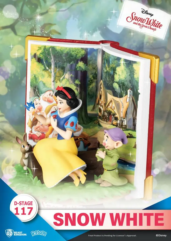 Disney Book Series D-Stage PVC Diorama Snow White 13 cm Produktfoto