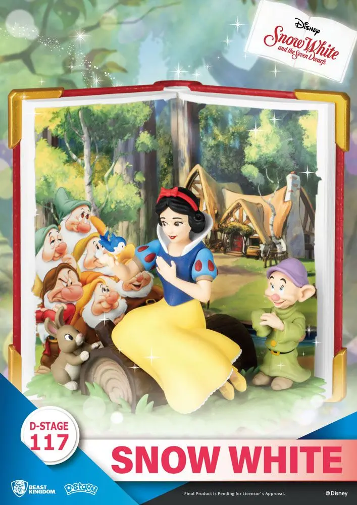 Disney Book Series D-Stage PVC Diorama Snow White 13 cm Produktfoto