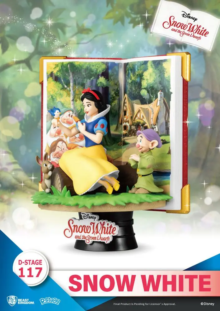 Disney Book Series D-Stage PVC Diorama Snow White 13 cm Produktfoto