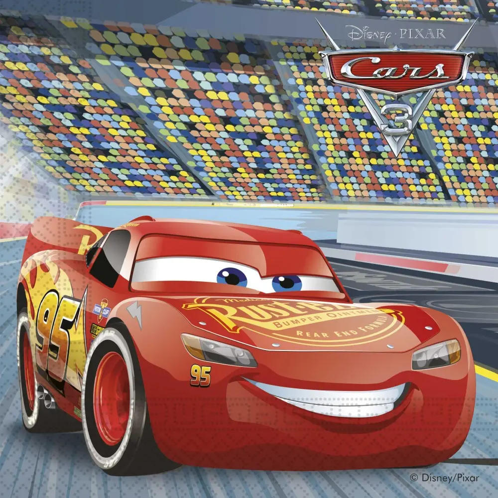 Disney Cars 3, Cars Servietten 20er-Pack Produktfoto