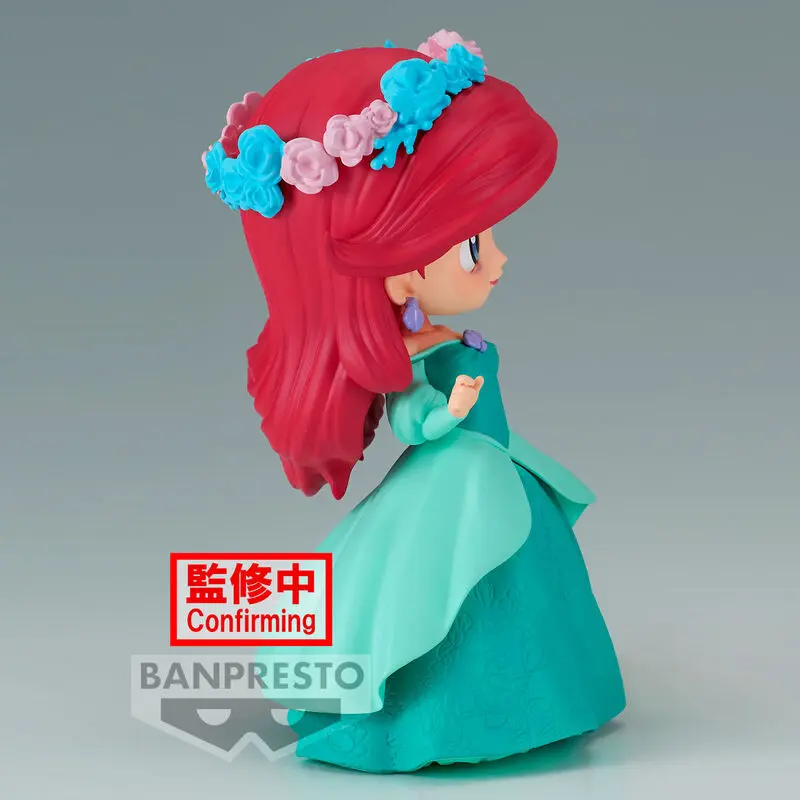 Disney Characters Flower Style Ariel Q Posket A Figur 14cm Produktfoto